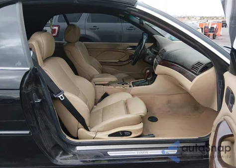 2004 BMW 325Ci z USA, uszkodzony, nr VIN WBABW33474PL31076